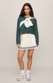 Savelo Stand In Cropped Sweater