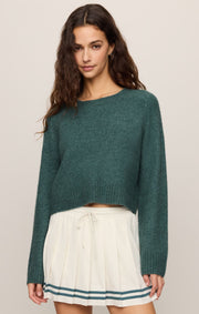 Savelo Stand In Cropped Sweater
