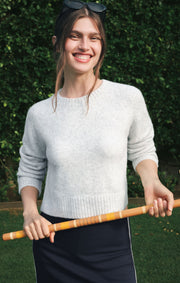 Savelo Stand In Cropped Sweater