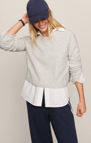 Savelo Stand In Cropped Sweater
