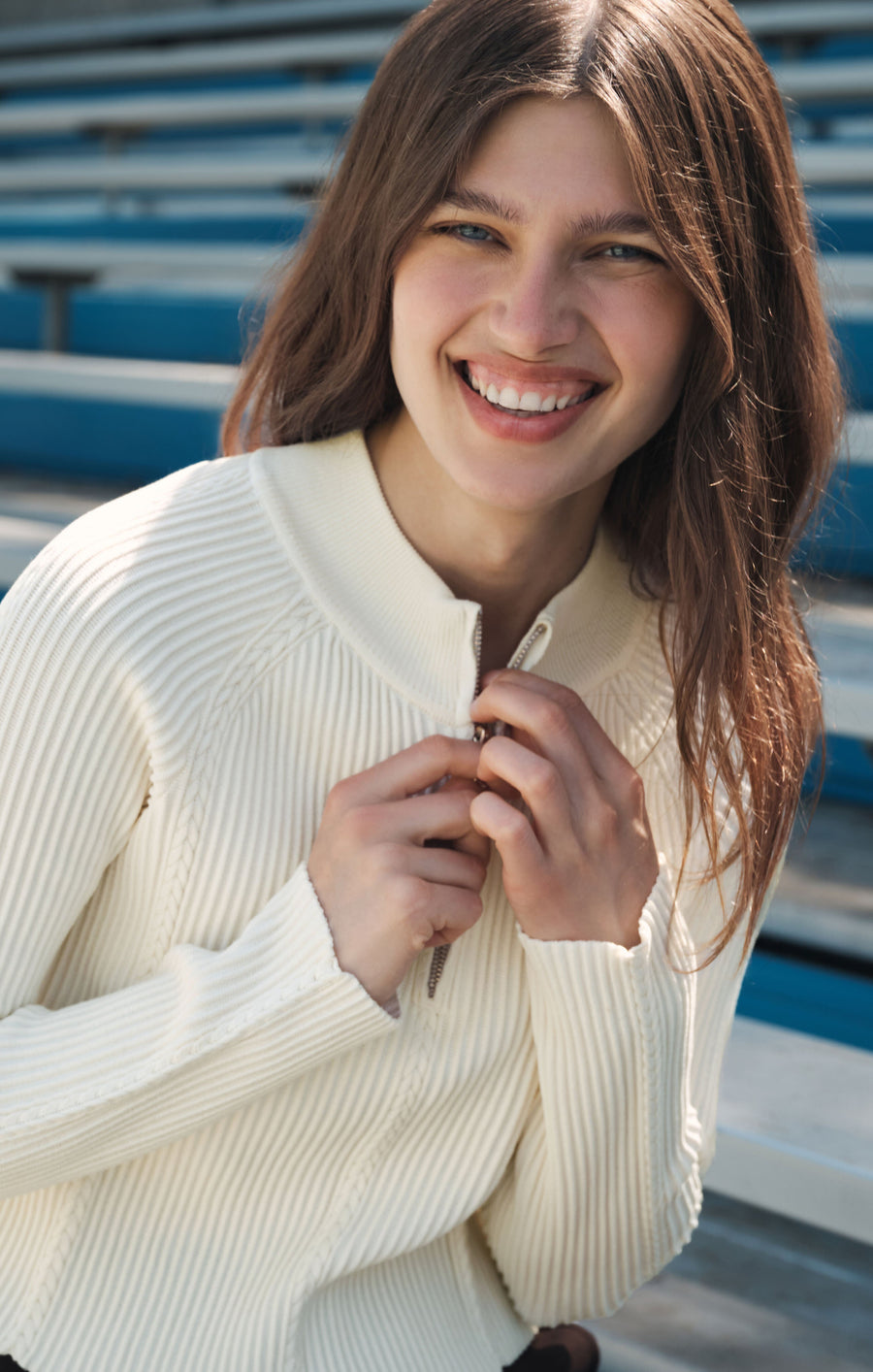 Savelo Summit Half Zip Sweater