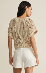 Savelo Ballast Crochet Sweater Top