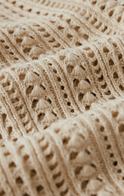 Savelo Upland Crochet Sweater Top