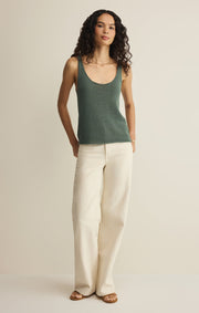 Savelo Perch Linen Tank