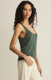 Savelo Perch Linen Tank