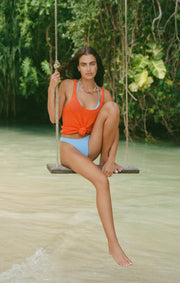 Savelo Perch Linen Tank