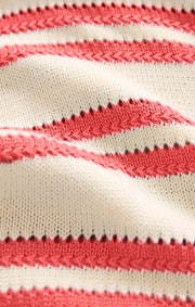 Savelo Prado Stripe Sweater Top