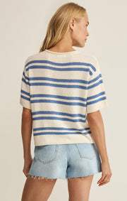 Savelo Prado Stripe Sweater Top