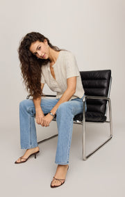 Savelo Cera Short Sleeve Cardigan