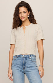Savelo Cera Short Sleeve Cardigan