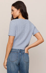 Savelo Cera Short Sleeve Cardigan