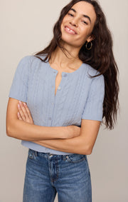 Savelo Cera Short Sleeve Cardigan