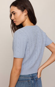 Savelo Cera Short Sleeve Cardigan