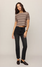 Savelo Gatewood Stripe Sweater Tee