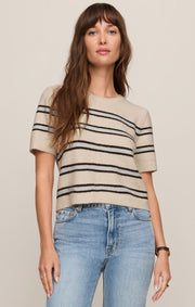 Savelo Gatewood Stripe Sweater Tee