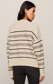 Savelo Cirrus Stripe Sweater