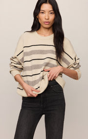 Savelo Cirrus Stripe Sweater