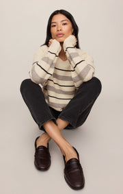 Savelo Cirrus Stripe Sweater