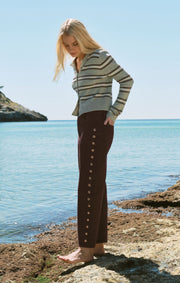 Savelo Medina Cozy Stripe Cardigan
