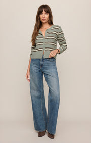 Savelo Medina Cozy Stripe Cardigan