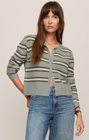 Savelo Medina Cozy Stripe Cardigan