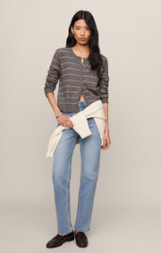 Savelo Medina Cozy Stripe Cardigan