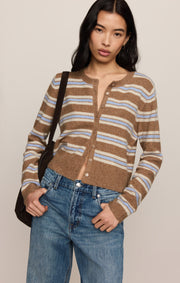 Savelo Medina Cozy Stripe Cardigan