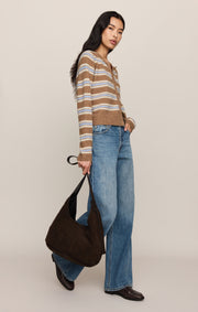 Savelo Medina Cozy Stripe Cardigan