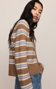 Savelo Medina Cozy Stripe Cardigan