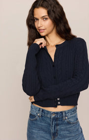 Savelo Cera Cable Long Sleeve Cardigan