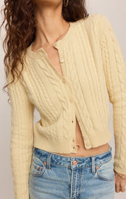 Savelo Cera Cable Long Sleeve Cardigan