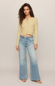 Savelo Cera Cable Long Sleeve Cardigan