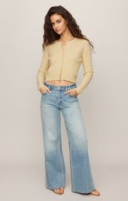 Savelo Cera Cable Long Sleeve Cardigan