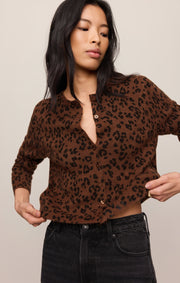 Savelo Medina Leopard Cardigan