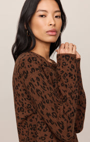 Savelo Medina Leopard Cardigan