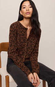 Savelo Medina Leopard Cardigan