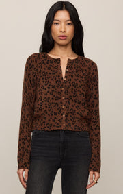 Savelo Medina Leopard Cardigan